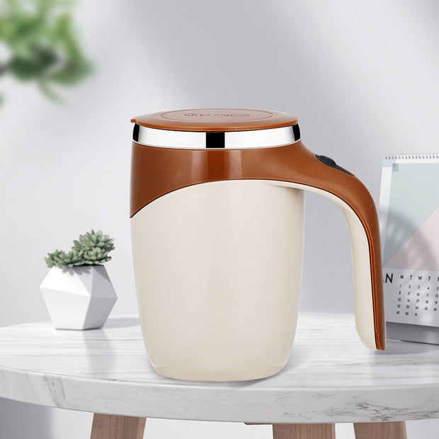 Otomatik Karıştırma Fincan Kahve Fincanı Yüksek Elektrikli Karıştırma Milkshake Dönen Manyetik
