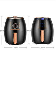 55L Sınır Ötesi Hava Fritöz Dokunmatik Ekran Otomatik Fritöz İngiliz Standardı Derin Kızartma Tavası Cips Makinesi Airfryer