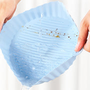 Hava Fritöz Tepsi Silikon Mutfak Malzemeleri AirFryer Silikon Tencere Izgara Tava Aksesuarları Tek Kullanımlık Kağıt Astar