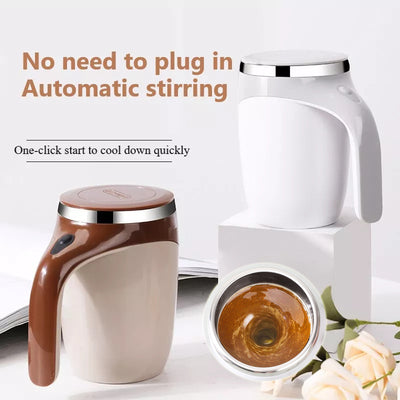 Otomatik Karıştırma Fincan Kahve Fincanı Yüksek Elektrikli Karıştırma Milkshake Dönen Manyetik