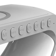 Akıllı LED Lamba Bluetooth Speak Kablosuz Şarj Cihazı Uygulama Kontrollü